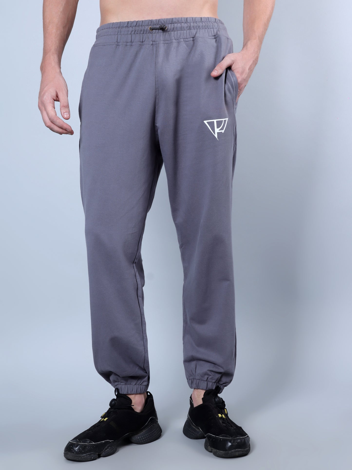 Relaxed Fit Trackpants (Grey)