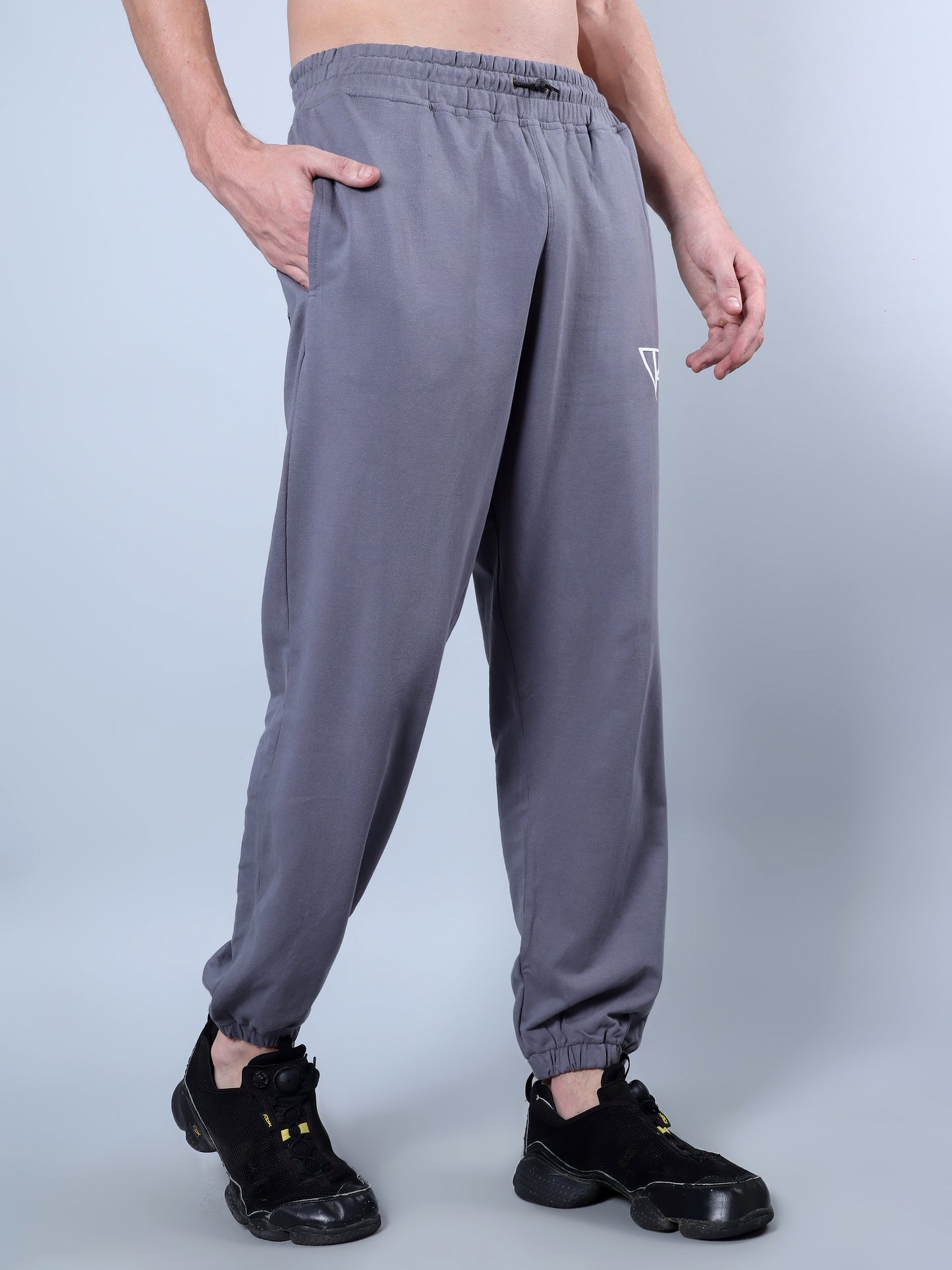 Relaxed Fit Trackpants (Grey)