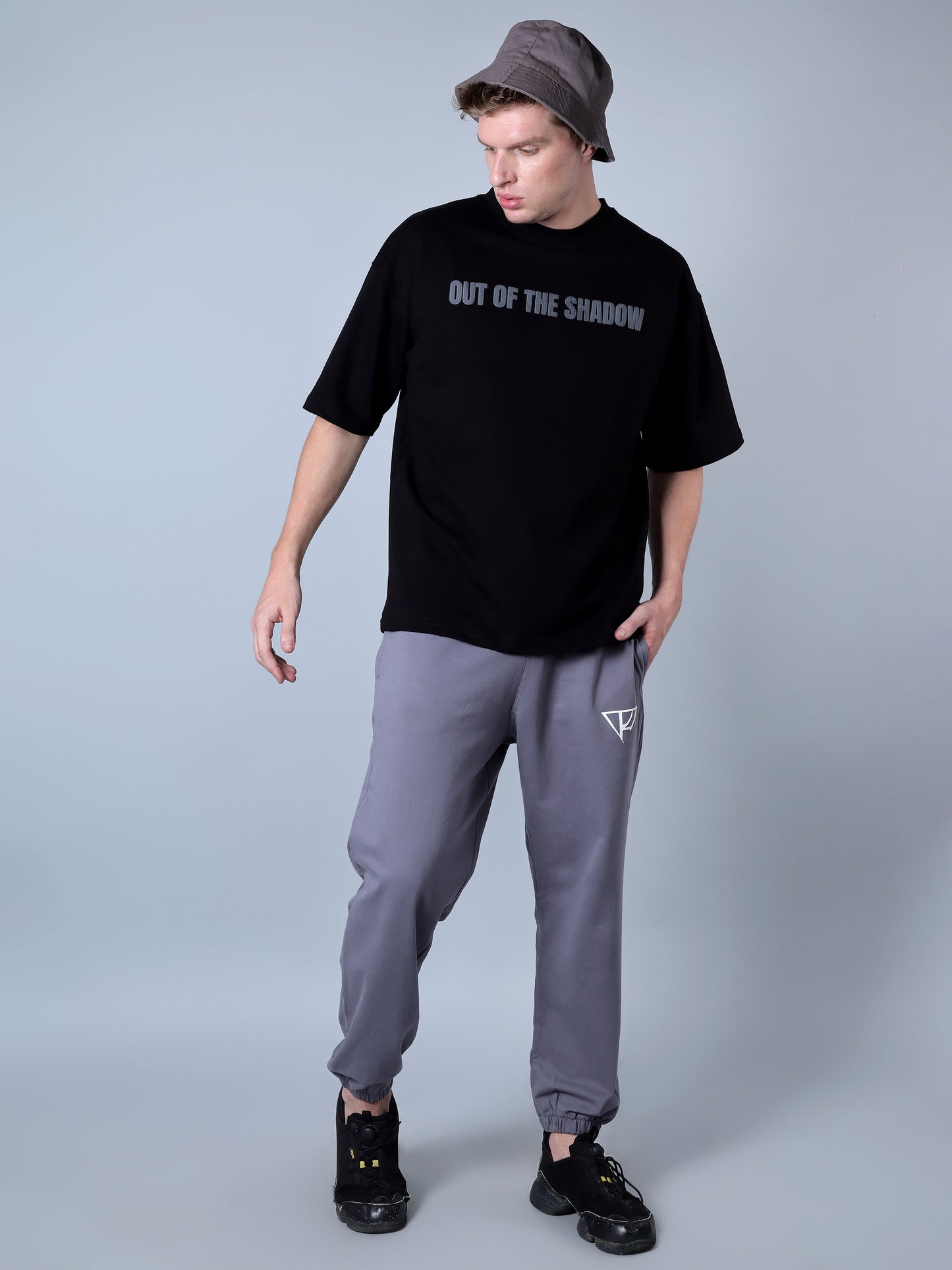 Relaxed Fit Trackpants (Grey)