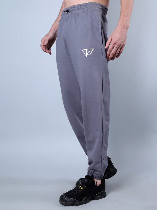 Relaxed Fit Trackpants (Grey)